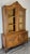 Elegant Vintage French Louis Bookcase This elegant vintage French Louis bookcase is a beautifully crafted oak display...