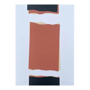 1970s Benny Dore Abstract Lithograph