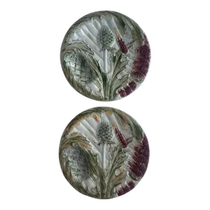 Vintage Asparagus Plates~2 Pieces