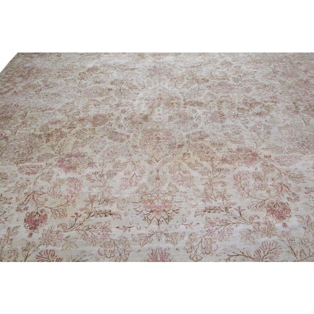 Turkish Vintage Turkish Anatolian Professional Hand Made Rug, 9'8x18'5 For Sale - Image 3 of 6
