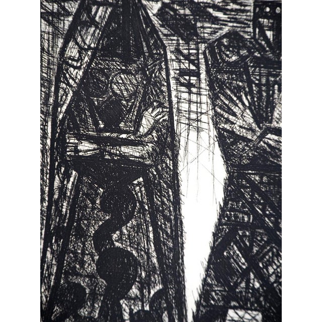 Marcel Gromaire, Macbeth, Shakespeare, The Plot, 1958, Original Etching For Sale - Image 4 of 8