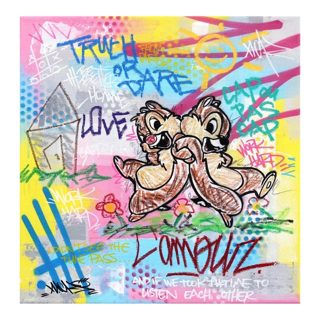 "Friendship" Original Artwork by Naguy Claude For Sale