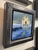 Contemporary Feeding Time by Seth Winegar | Oil on panel Painting of a barn with cows in a snowy landscape For Sale - Image 3 of 3