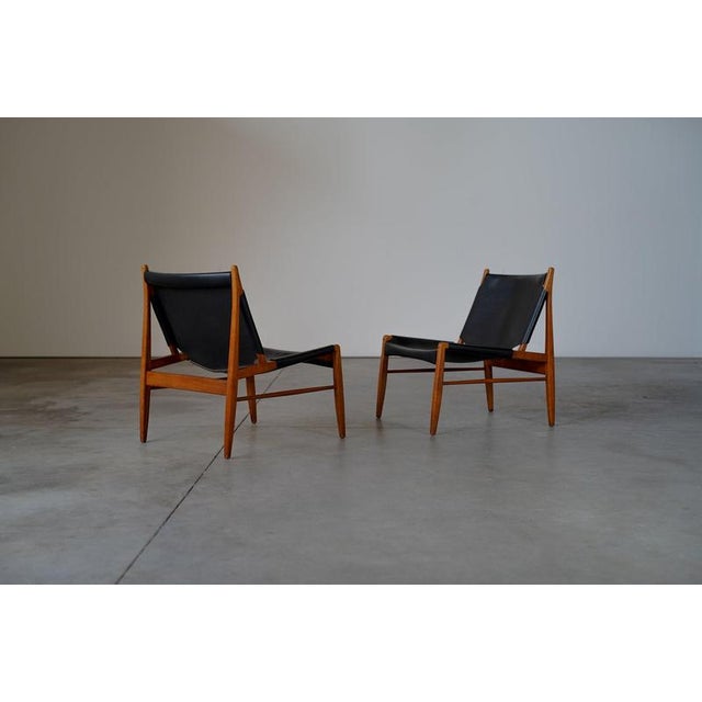 Chimney Chairs by Franz Xaver Lutz, Germany, 1950s, Set of 2 For Sale - Image 4 of 15