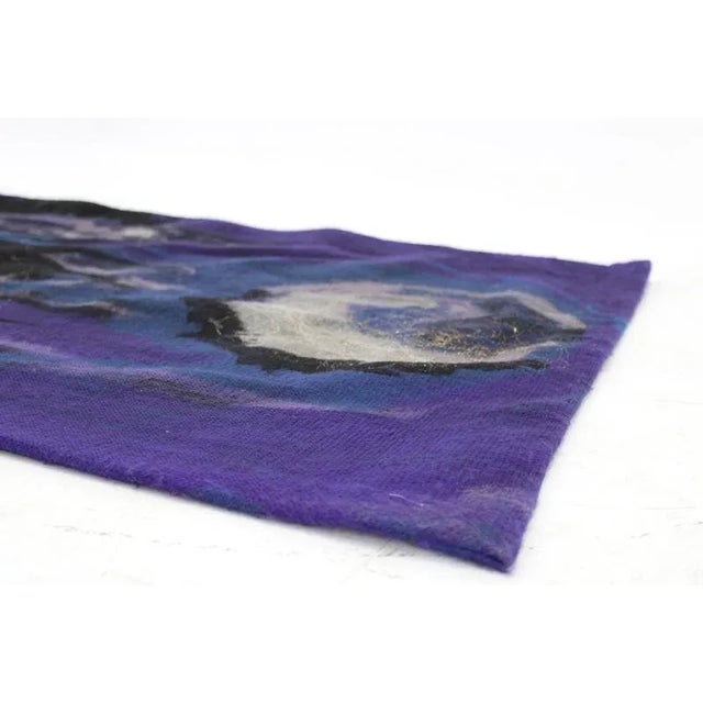 Large Wool Tapestry from Art Protis, Former Czechoslovakia, 1970s For Sale - Image 4 of 11