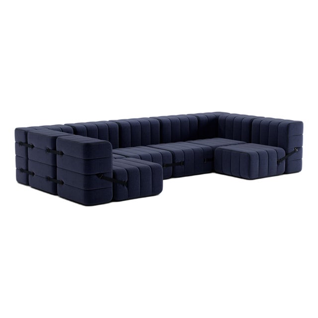 Flexible U-Sofa from Ambivalenz, Set of 15 For Sale