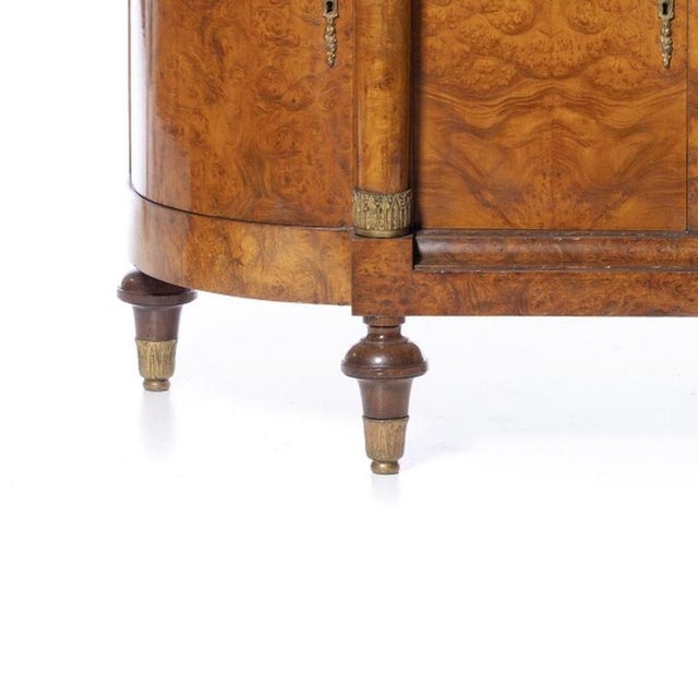 English Sideboard with Marble Eye, 19th Century For Sale - Image 3 of 6