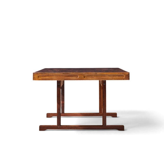 Bruksbo Torbjørn Afdal for Bruksbo Mid Century Danish Rosewood Coffee Table For Sale - Image 4 of 8
