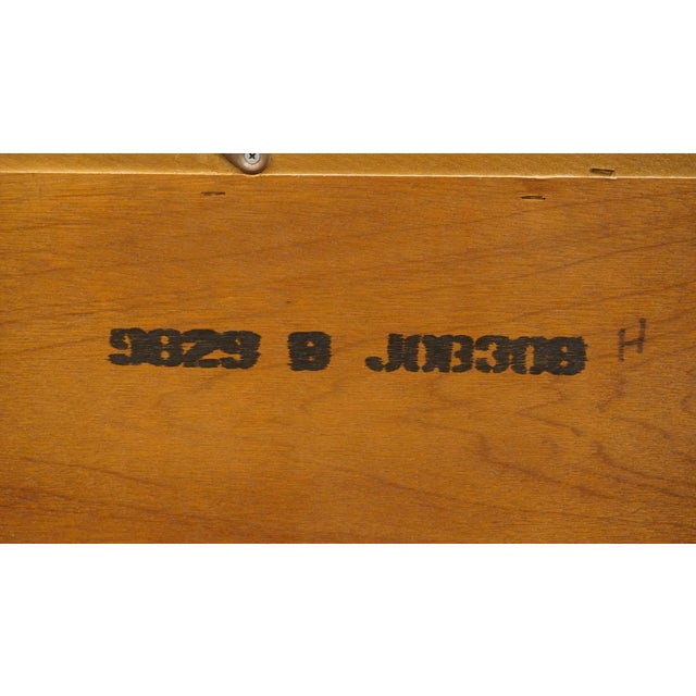 Jamestown Sterling Solid Mahogany Traditional Style 41" Pediment Highboy Chest For Sale - Image 11 of 11