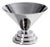 Mayan Small Metal Condiment Bowl, Nickel For Sale