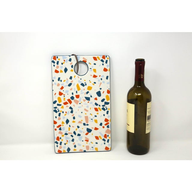 2000 - 2009 Terrazzo Design Ceramic Cheeseboard For Sale - Image 5 of 5