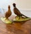 Late 20th Century Large Hand-Painted Pheasant Pair For Sale - Image 11 of 12