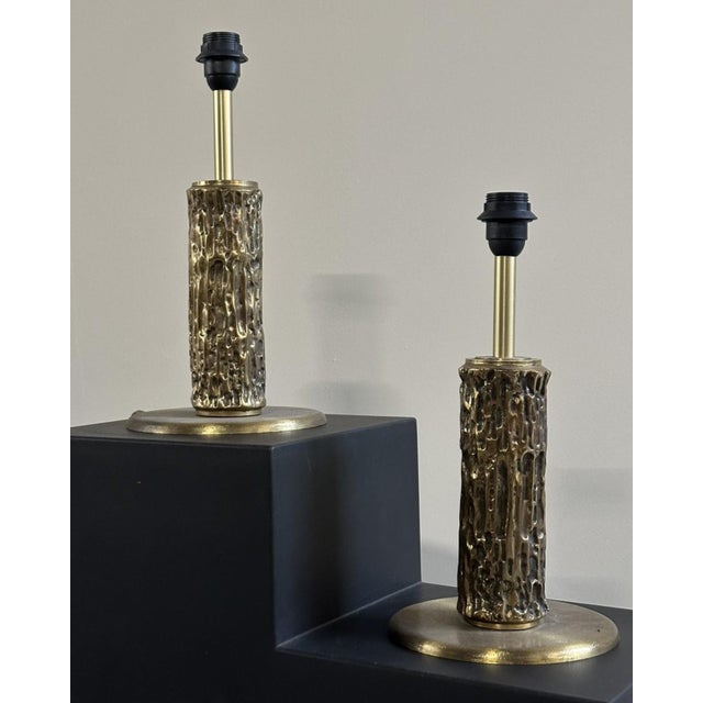 Vintage Aurora Table Lamps by Luciano Frigerio, 1970s, Set of 2 For Sale - Image 10 of 10