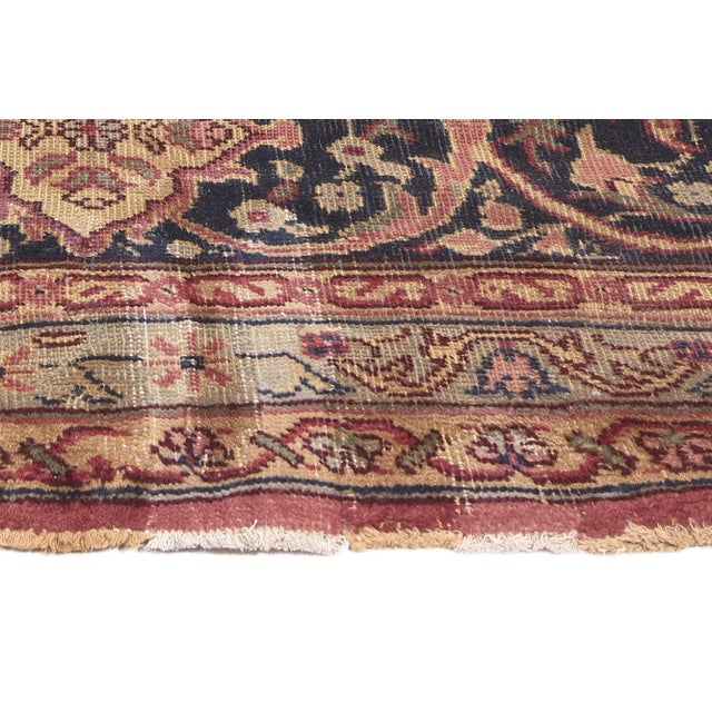 Oversized Antique Pink Turkish Sivas Rug - 13’06 X 22’00 For Sale In Dallas - Image 6 of 10