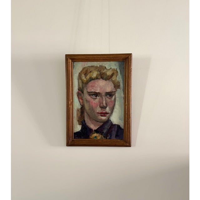 Beautiful, eye-catching portret of a young woman by the hand of Rien Goené, from the 1960s. Marinus Adrianus George (Rien)...