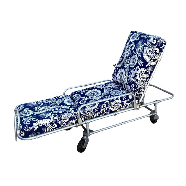 1940 #21 Posture Cot Ambulance Stretcher by Ferno-Washington Inc.or Chaise Lounge For Sale - Image 12 of 15