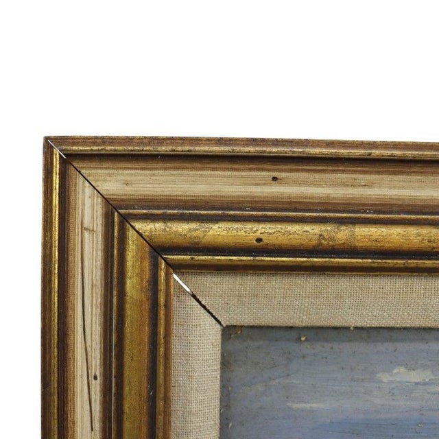 Theodore Houston Style New Hope School Oil on Board Impressionist Painting C1930 For Sale - Image 4 of 9