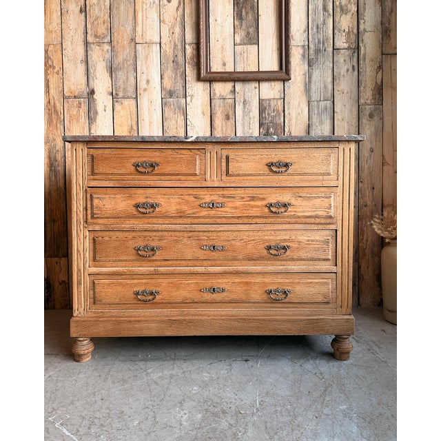 Antique Louis XVI Style Chest of Drawers, 1880s For Sale - Image 5 of 18