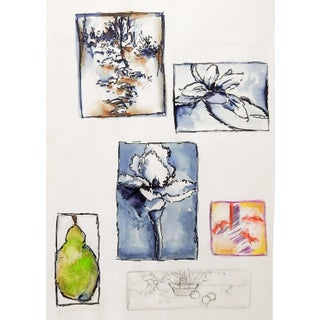 1980s Pen & Ink Drawing Studies For Sale