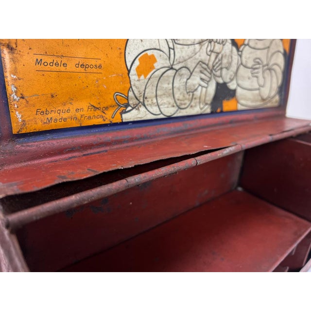 French First Aid Tool Box from Michelin, 1940s For Sale - Image 11 of 18