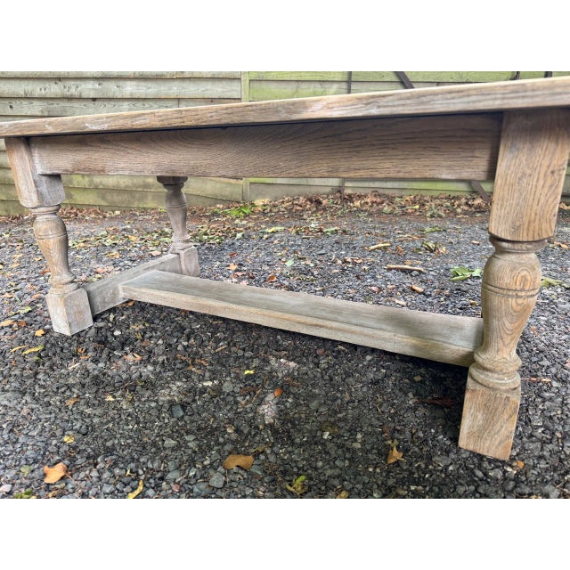 Oak Coffee Table, 1925 For Sale - Image 3 of 12