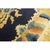 Small Navy Geometric Antique Chinese Peking Carpet Knotted Wool Rug 1'7'' X 2' For Sale - Image 4 of 9