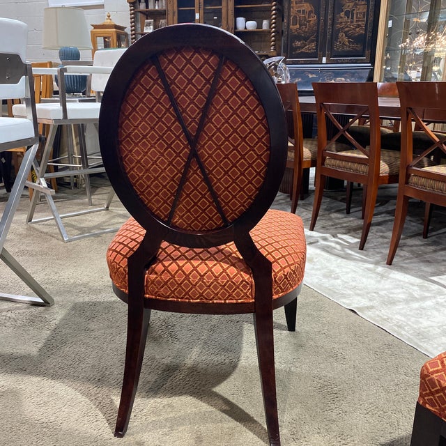 Barbara Barry for Baker XOval Dining Chairs Set of 6 Chairish