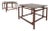 Set of Two (2) Mid-Century Danish Modern Rosewood & Smoked Glass End Tables by Henning Nørgaard for Komfort of Denmark, C. 1960's For Sale