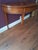 Ethan Allen Ethan Allen Hepplewhite Style Inlaid Mahogany Demilune Console Table For Sale - Image 4 of 15