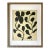 2026 "L'Aiuola Bruciata Series No. 9" Abstract Botanical Painting on Paper by Artist r.k. Red For Sale