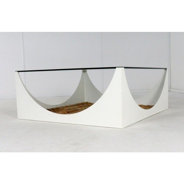 Glass Coffee Table, 1970s For Sale - Image 14 of 16