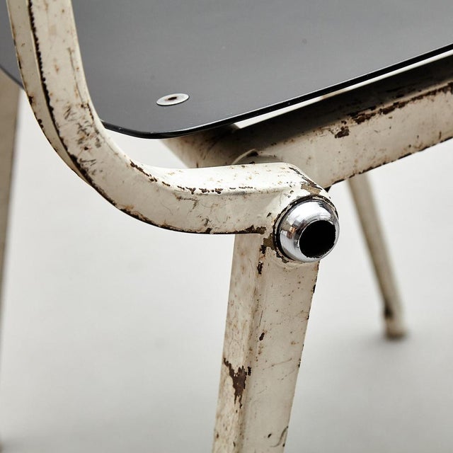 Vintage Theater Chairs by Friso Kramer for Ahrend De Cirkel, 1959, Set of 3 For Sale - Image 16 of 18