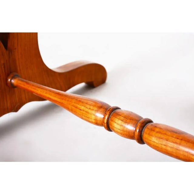 Small Biedermeier Side Table in Ash, 1830s For Sale - Image 5 of 11