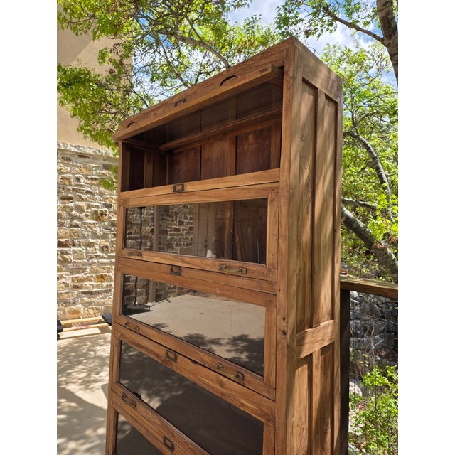 1990s Bookcase Mercantile Collector Display Case Two Available For Sale - Image 5 of 12