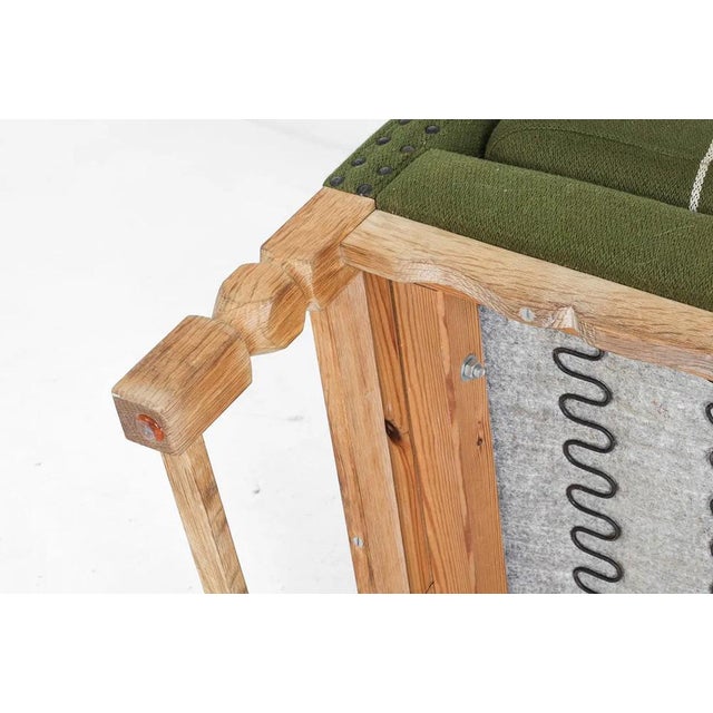 Vintage Danish Modern Paddle Arm Sofa For Sale - Image 13 of 13