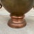 Beautifully designed planter with grand handles. Brass body with copper handles and base.