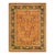 Eclectic, One-of-a-Kind Hand-Knotted Area Rug in Orange, 9' 2" x 11' 10" For Sale