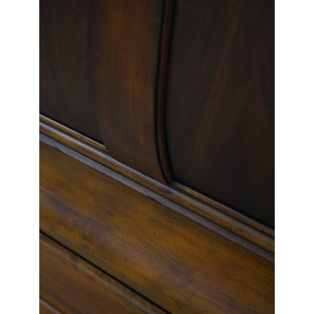 Ethan Allen Queen Size Tuscany Sleigh Bed For Sale - Image 10 of 17