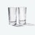 A beautiful set of five Baccarat Harmonie crystal highball glasses featuring the house's celebrated contemporary design....