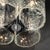 1970s Mid-Century Modern Hand-Blown Murano Mottled Glass & Nickel Chandelier by Mazzega For Sale - Image 14 of 18