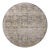 Jean Stoffer x Loloi Katherine Charcoal / Gold 7'-10" x 7'-10" Round Area Rug For Sale