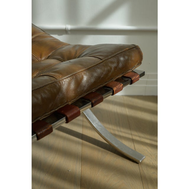 Gerald R. Griffith Ludwig Mies Van Der Rohe/Gerald R. Griffith Barcelona Ottoman For Sale - Image 4 of 10