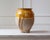 19th Century 19th Century French Glazed Terracotta Jug with Ochre Yellow Glaze For Sale - Image 5 of 12