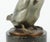 Early 20th Century Art Déco Patinated Bronze Sculpture of Duck With Marble Base by Gerhard Schliepstein, Germany For Sale - Image 6 of 9
