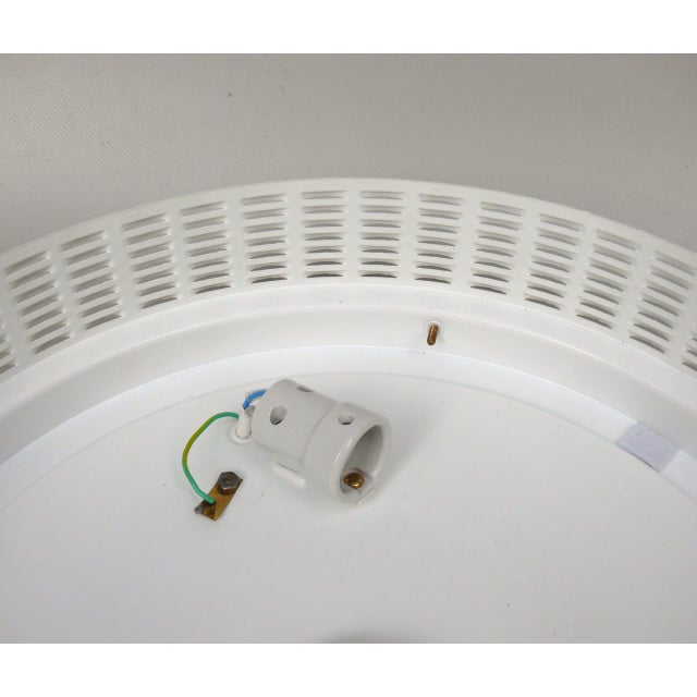 Vintage German Ceiling Light in Frosted Glass, 1960s For Sale - Image 17 of 18