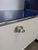 Gentian Blue and White Cabinet with Drop-Down Door on Casters from USM Haller For Sale - Image 4 of 10