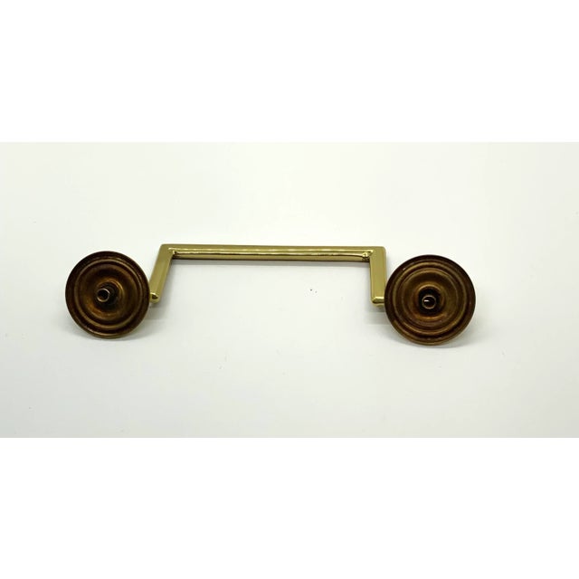Transitional Henredon Brass Pull For Sale - Image 3 of 5