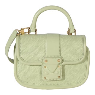 Vert Noto Epi Leather Hide and Seek Crossbody For Sale