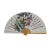Chinese Handmade Fan Shape Flower Theme Paper Painting For Sale In San Francisco - Image 6 of 6