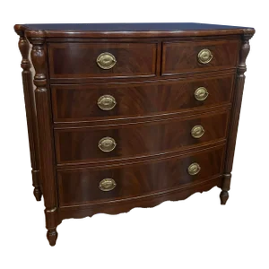 Leighton Hall Showroom Sample - Large Traditional Mahogany Chest of Drawers